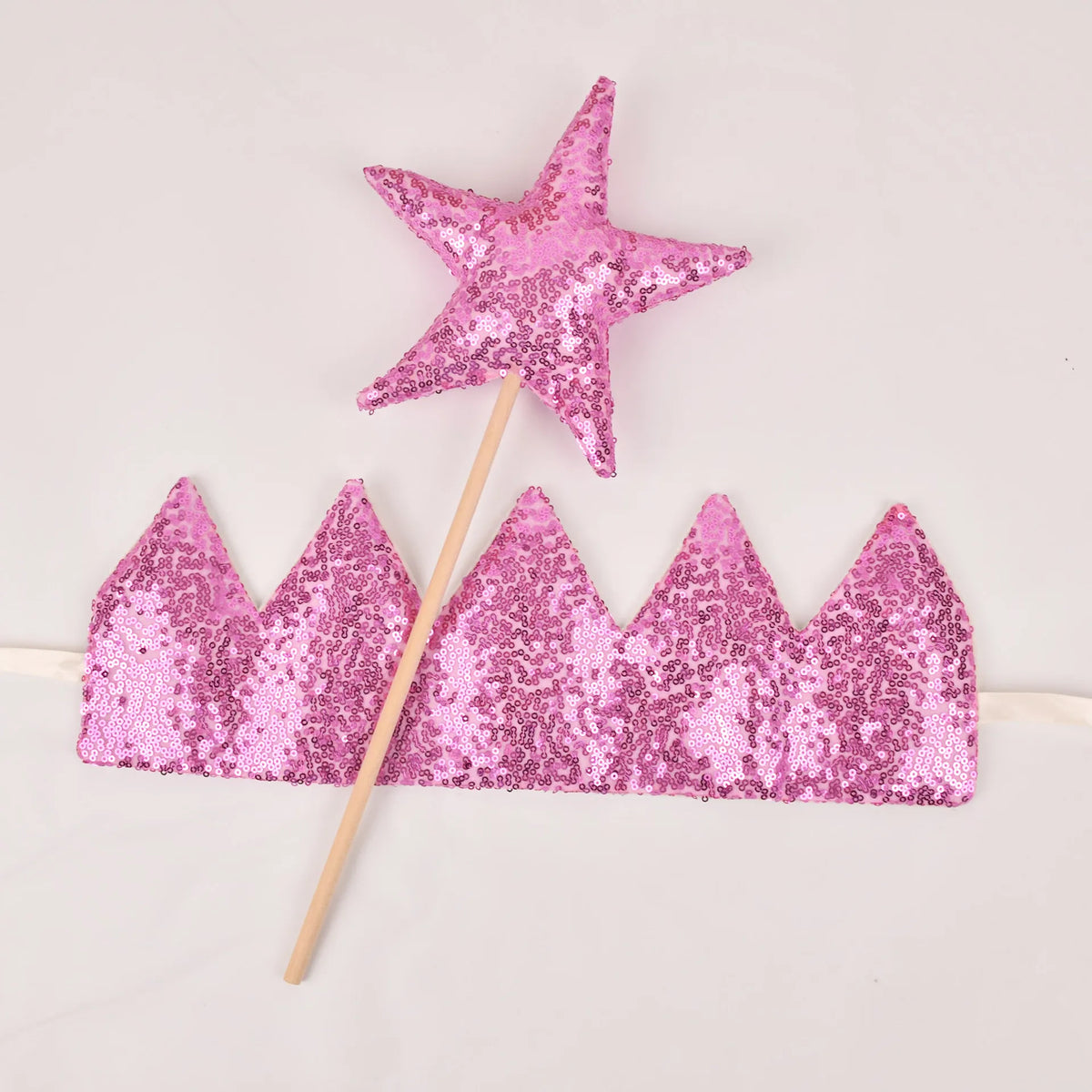 Glittery Crowns and Star Fairy Sticks