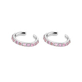 Colourful Zircon Gold Stud Earrings Mix'n'Match