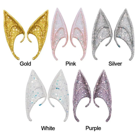 Sparkly Elf Ears Cosplay Fairy Pixie