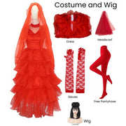 Lydia & Beetlejuice Adult Halloween Costumes