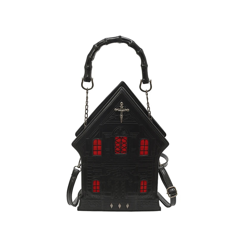 Haunted House Crossbody Bag