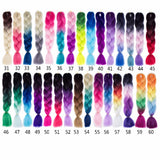 Double Dreadlocks Braids Synthetic Hair Extensions Twist 10 or 20 Strands