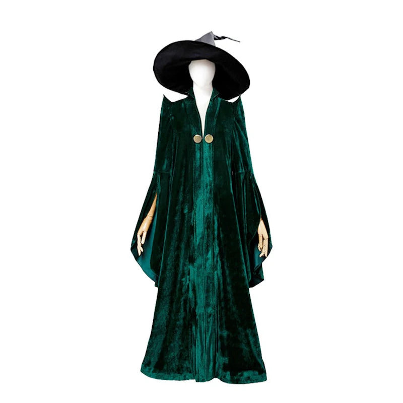 Professor Minerva McGonagall Hogwarts School of Witchcraft and Wizardry Halloween Costume
