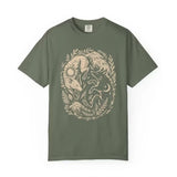 Fox Yin Yang Sun Moon T-shirt Mystical Animal Naturecore Tee Dark Academia