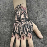 4pc/Lot Dark Art Waterproof Temporary Tattoo Prajna Eye Star