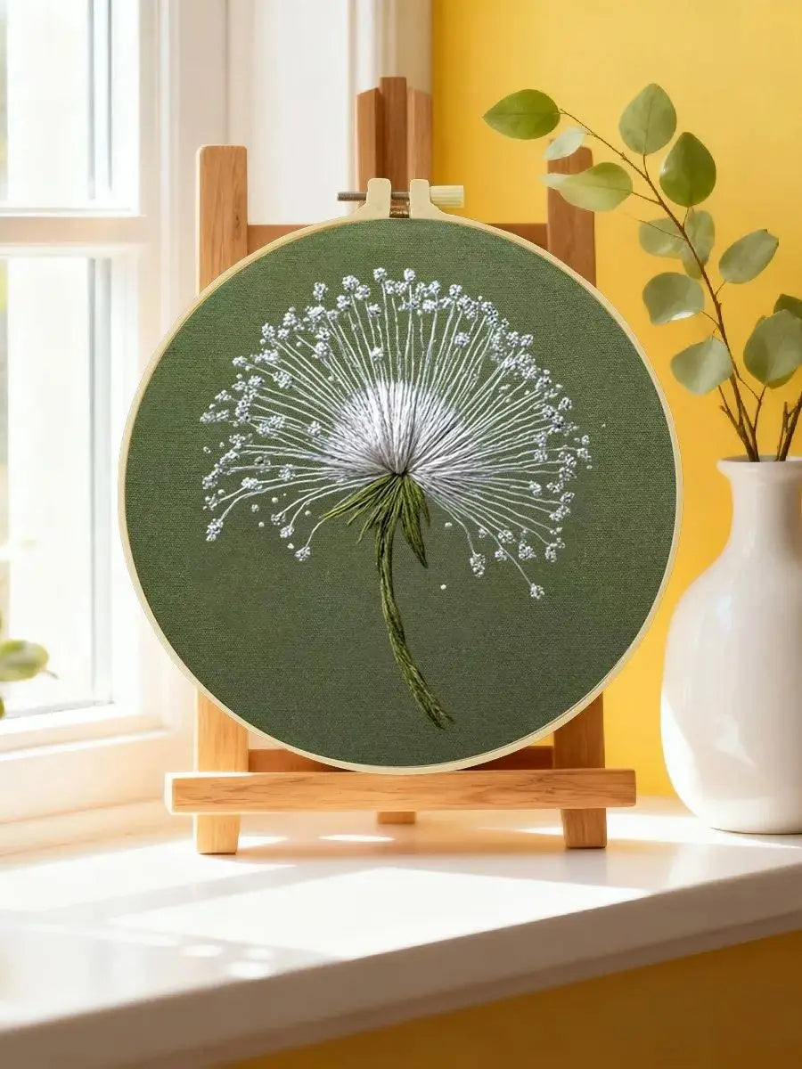 Dandelion DIY Embroidery Kit for Beginners