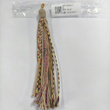 11cm Hand Twisted Cotton Thread Tibetan Style Tassel DIY Bookmark Crafts Jewellery Making Accessories Pendant DIY Car Decoration