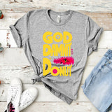 Dungeon Crawler Carl T-Shirt Goddamnit Donut Sci-Fi Book Lover Tee