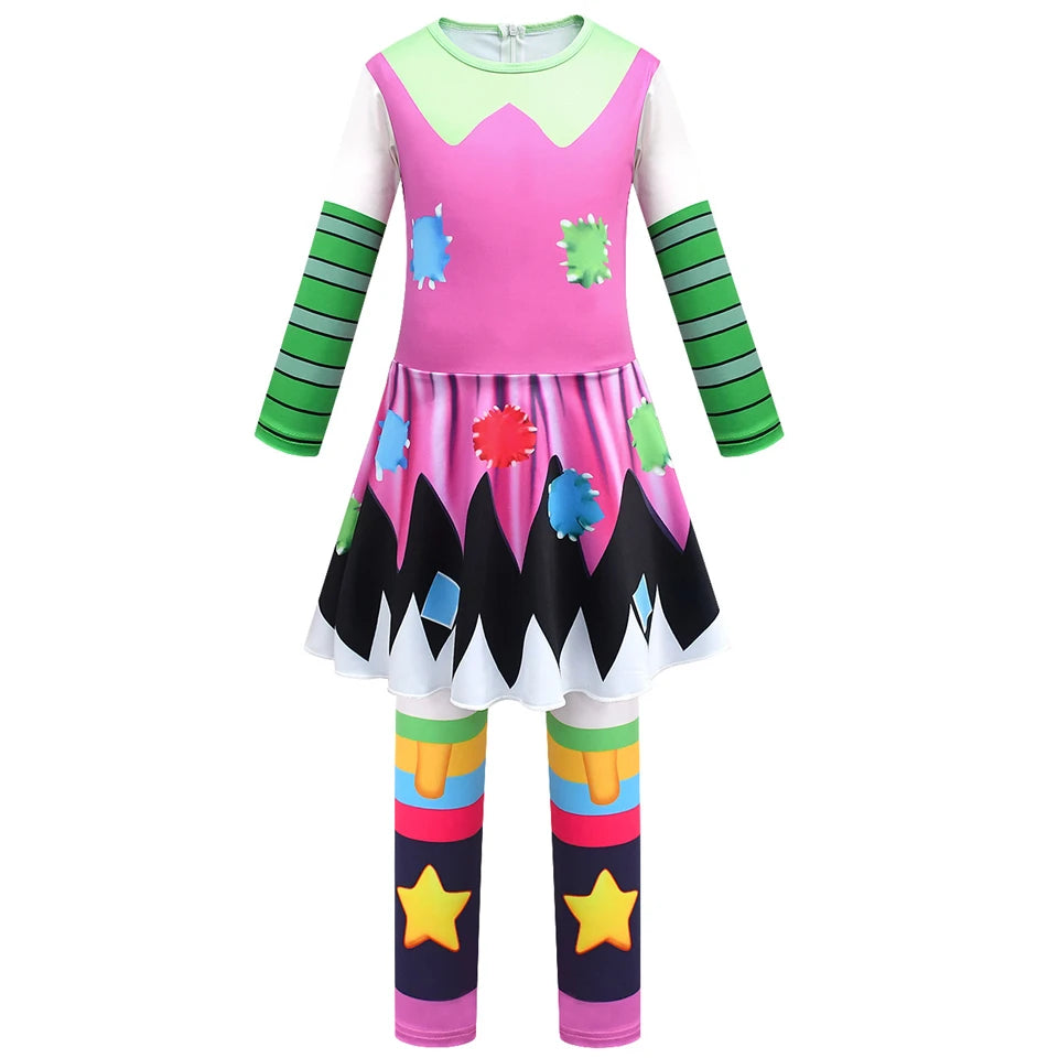 Adventure Game Bobi Time Lily Kids Clothes Halloween Cosplay Book Week Costumes Pretend Play