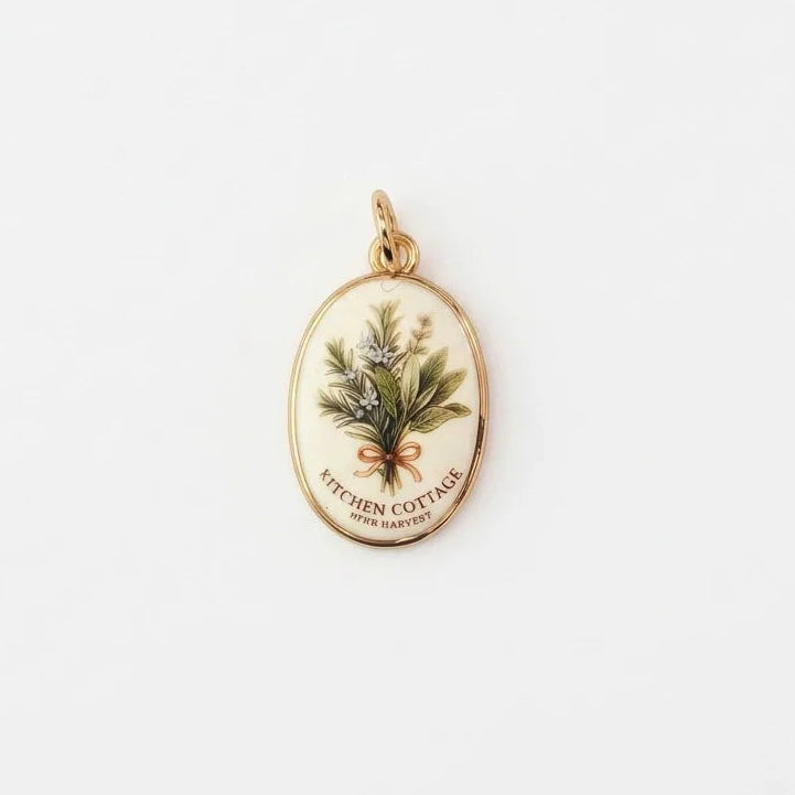 Woodlands Ceramic Pendant Charms DIY Jewellery Making