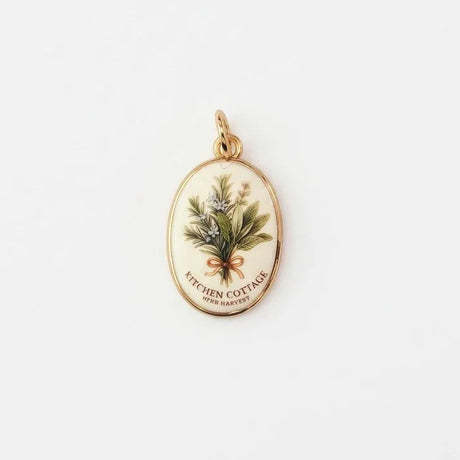 Woodlands Ceramic Pendant Charms DIY Jewellery Making