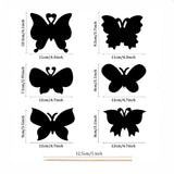 Set of 12 Magic Scratch Art Butterfly Scratch Drawing Cards