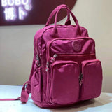 14 Colour Fun Backpacks Waterproof Zipper Multi-pockets Travel School Laptop Bags