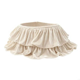 Ruffled Velvet Christmas Tree Skirt Collar Five Colours