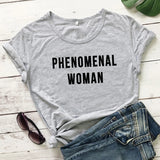 PHENOMENAL WOMAN Cotton T-Shirt