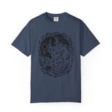 Fox Yin Yang Sun Moon T-shirt Mystical Animal Naturecore Tee Dark Academia