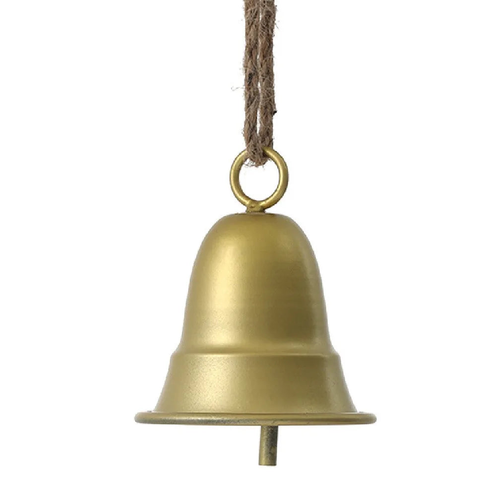 Christmas Bell Antique Style Xmas Tree Ornaments Handmade Metal Hanging Bells