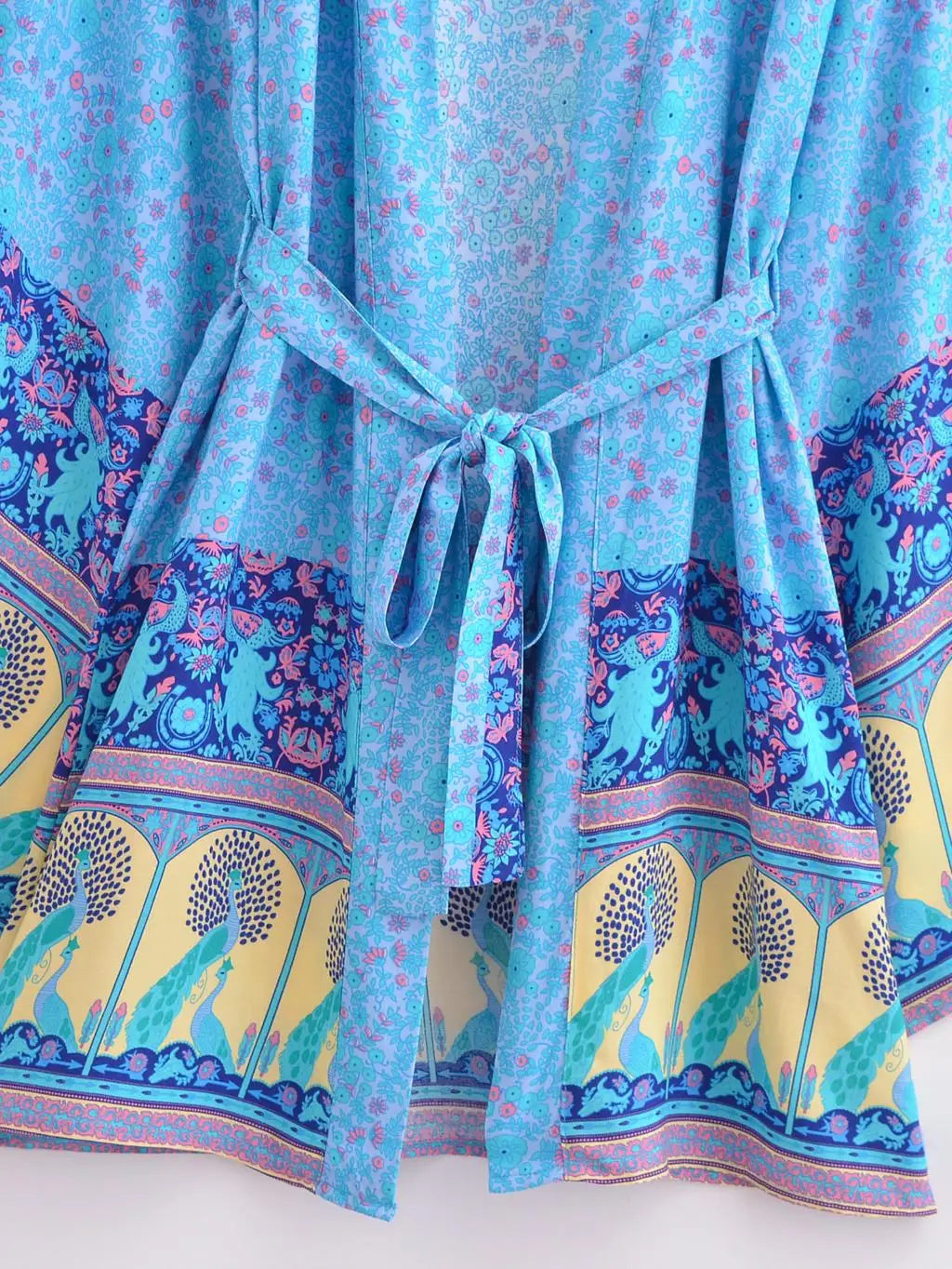 Boho Cover Ups Short Kimono