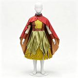 Adventure Princess Raya Warrior Girls Outfits Halloween Cosplay Last Dragon Book Week Children's Costume