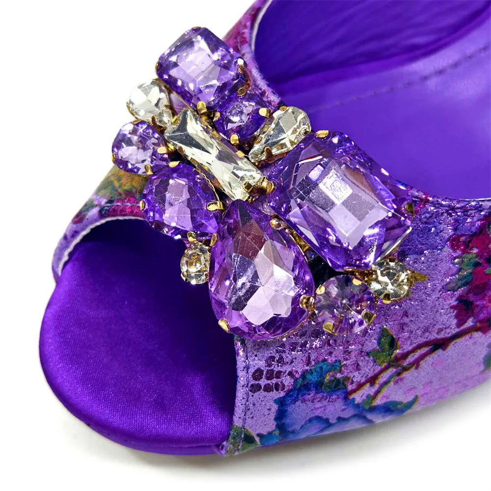 Spring Garden Party Shoes And Matching Bag Set