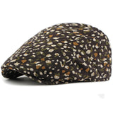 Winter Florals Cabbie Beret Caps