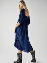 Nerissa's Boho Embroidered Dress