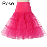 Colourfun Pettiskirts Cosplay Rockabilly Crinoline Underskirt