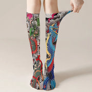 Floral and Fantasy Printed Stockings Long Socks