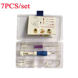 Embroidery Punch Needle Kit Stitching Tool Set Embroidery Needle Pen Tool for DIY Craft