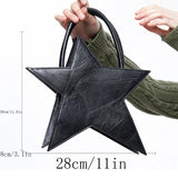 Black Star Clutch Bag