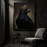 Dark Academia Gothic Art Animal Portrait Poster Prints