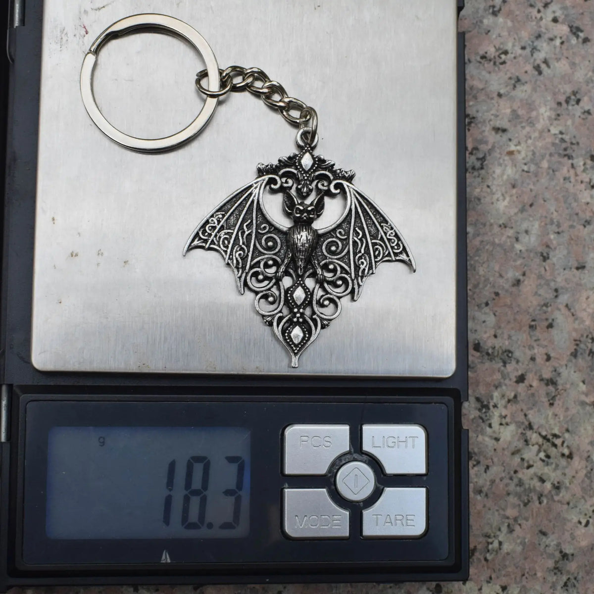 Victorian Bat Keyring