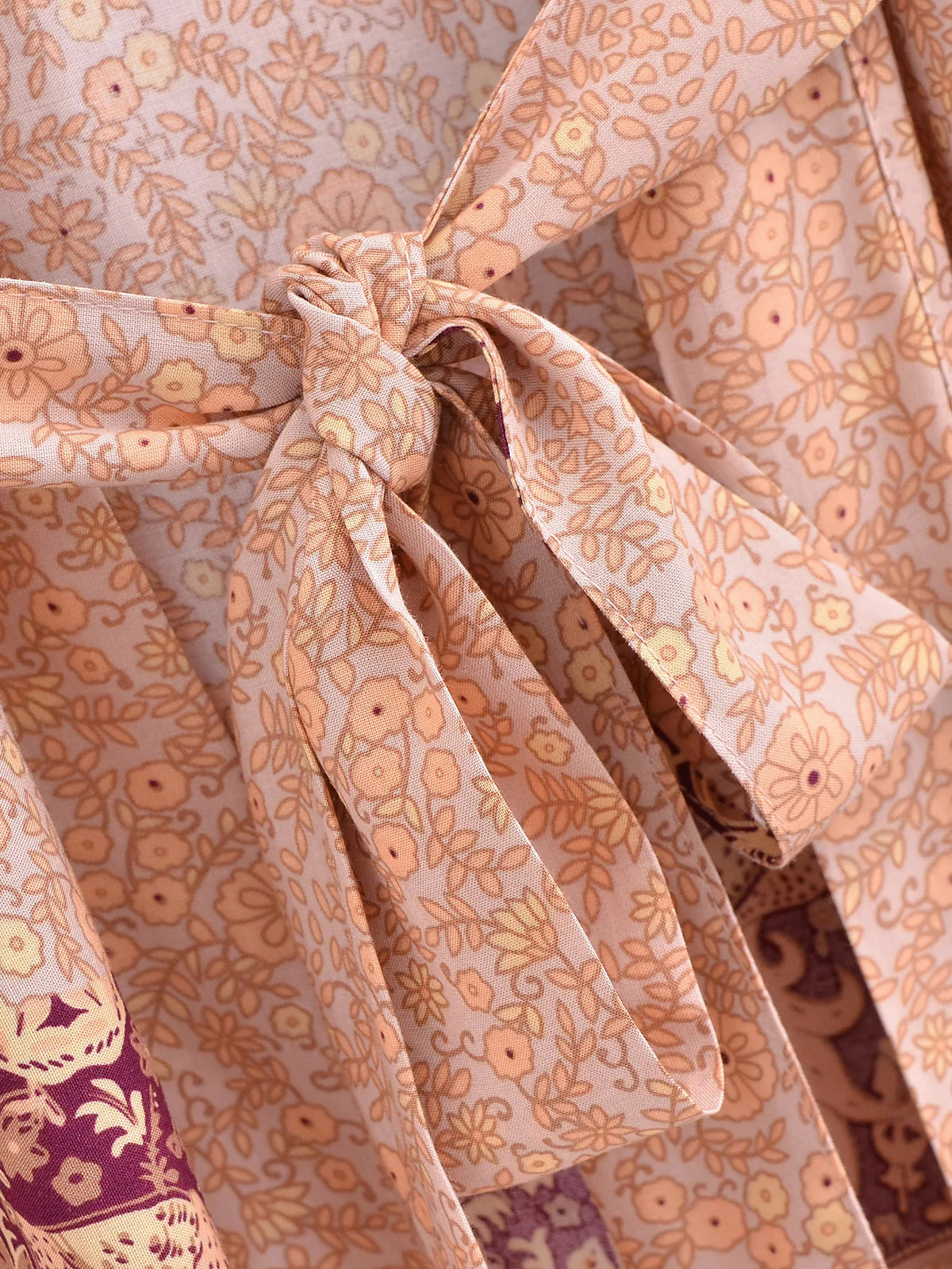Boho Cover Ups Short Kimono