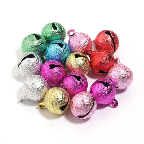 Iron Jingle Bells For DIY Christmas Tree Ornament Jewellery Making Accessories20-50pcs 6 8 10 12 14 mm
