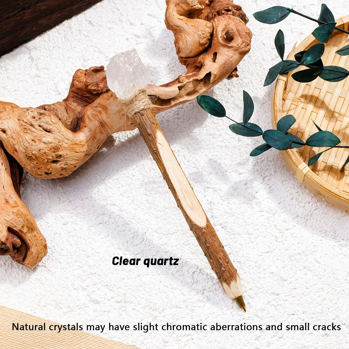 1PC Natural Crystal Rough Stone Magic Pencil