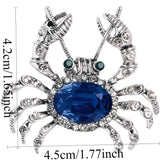 Shiny Little Crab Brooch