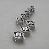 Lotus Flower Ear Tunnel Plugs Gauges Hollow Ear Stretchers Expanders Piercing Jewellery for Stretched Ears