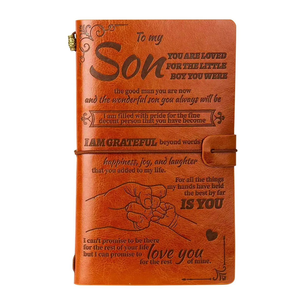 To My Son, Daughter, Grandson, Granddaughter, Wife, Sister, etc, Gift PU Leather  Journal Notebooks