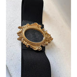 The Abyss Baroque Picture Frame Personality Belts