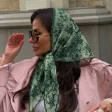Triangle Lace Scarf Bandana Neckerchief Hair Scarves