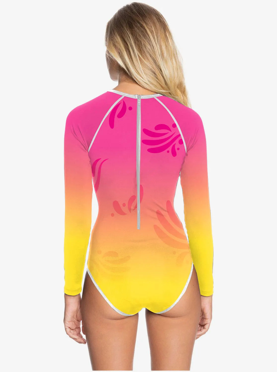Long Sleeve Swimwear One-piece Surfing Swimsuit