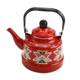 Enamel Tea Kettle 1.1L, 17L or 2.5L Stove Top Tea Pot No Whistling