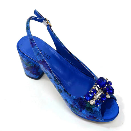 Spring Garden Party Shoes And Matching Bag Set