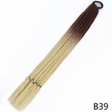 Long Braided Ponytail Hair Extensions 60CM