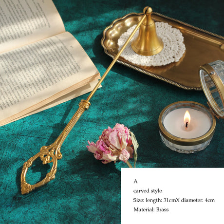 Brass Candle Snuffers Candle Extinguisher Home Decor