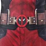 Deadpool Costume Kids Superhero Child Cosplay Halloween Costume Swords Kids Jumpsuit