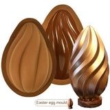 Easter Egg Silicone Mould Half Chocolate Egg DIY Baking Tool