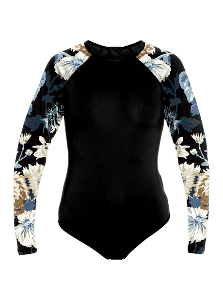 Long Sleeve Swimwear One-piece Surfing Swimsuit