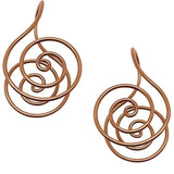 Adjustable Copper Spiral Palm Cuff Handmade Jewellery for Meditation & Energy Healing