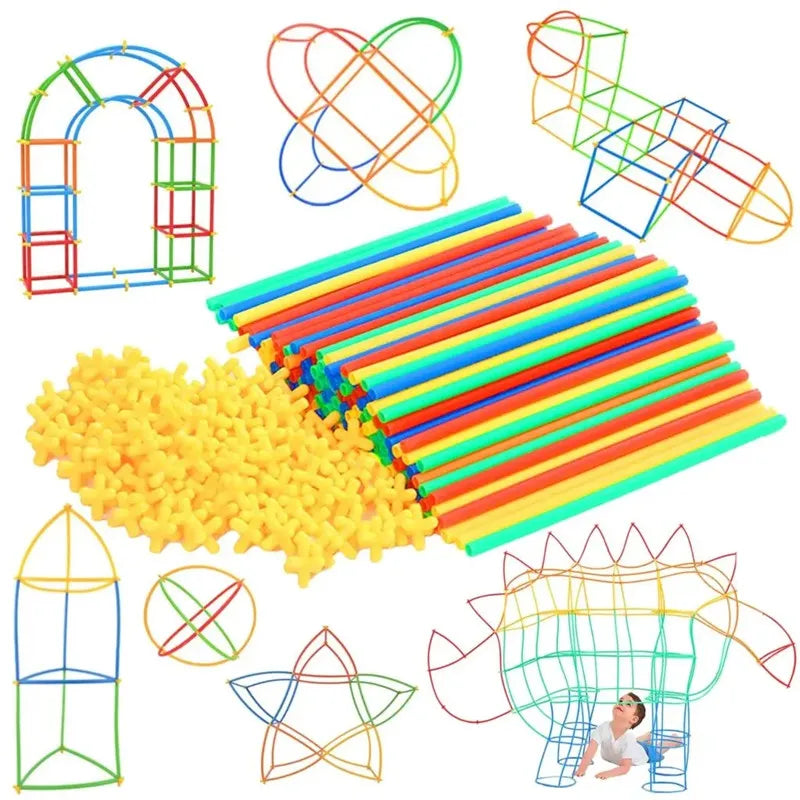 DIY Kids Wooden Electric Spirograph Model Kit Drawing Robot Science Physics Experiment Toy